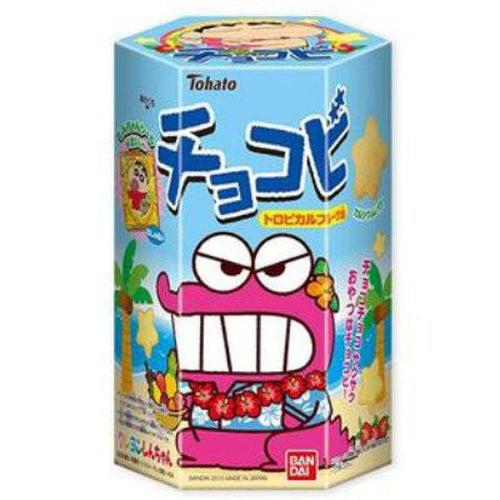 Tohato Crayon Shin Chan Chocobi Cotton Candy Biscuits 18g - Candy Mail UK