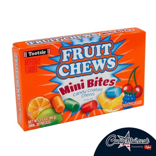 Tootsie Fruit Chews Mini Bites Box 99g - Candy Mail UK