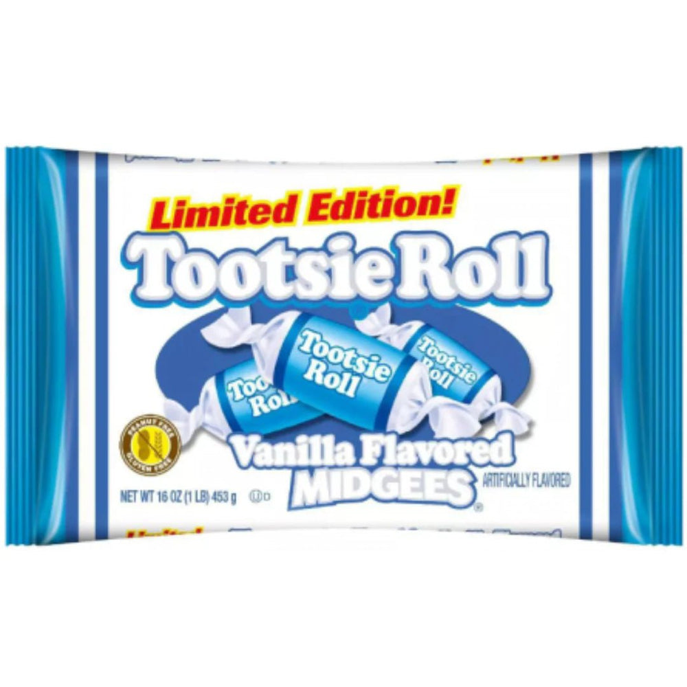 Tootsie Roll Vanilla Flavoured Midgees 453g - Candy Mail UK