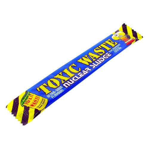 Toxic Waste Nuclear Sludge Blue Raspberry Bar 20g - Candy Mail UK