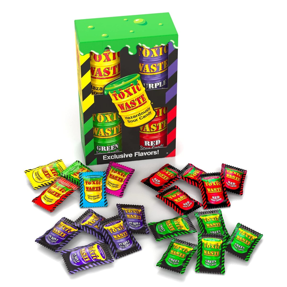 Toxic Waste Sour Gift Set 42g - Candy Mail UK