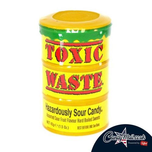 Toxic Waste Yellow Drum 42g - Candy Mail UK