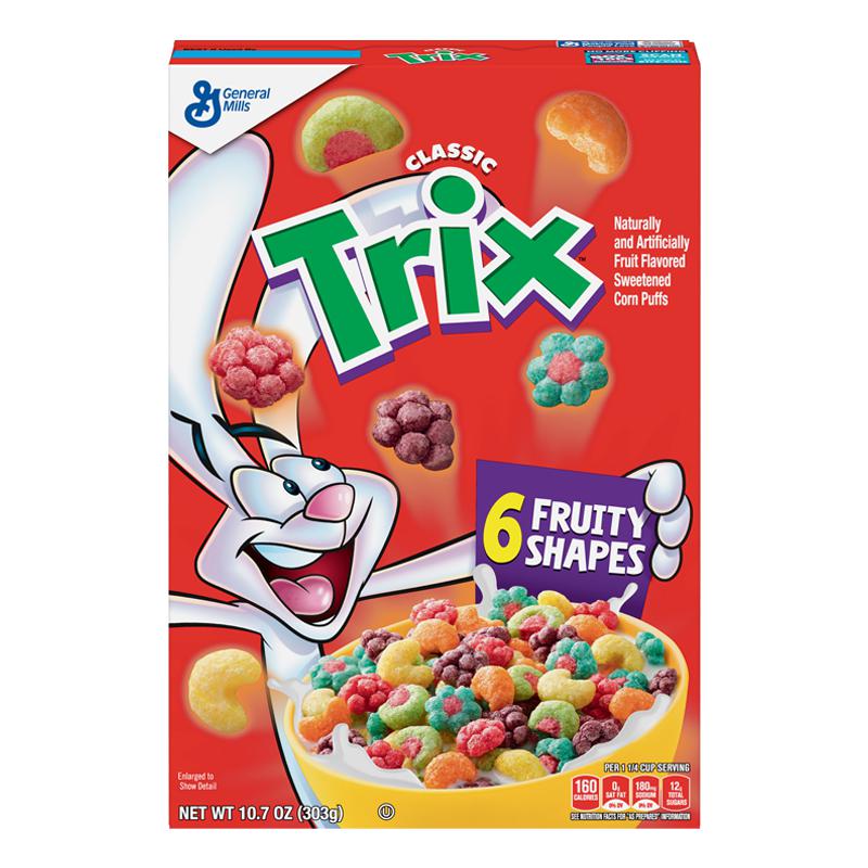 Trix Fruity Shapes Cereal (Canada) 303G - Candy Mail UK