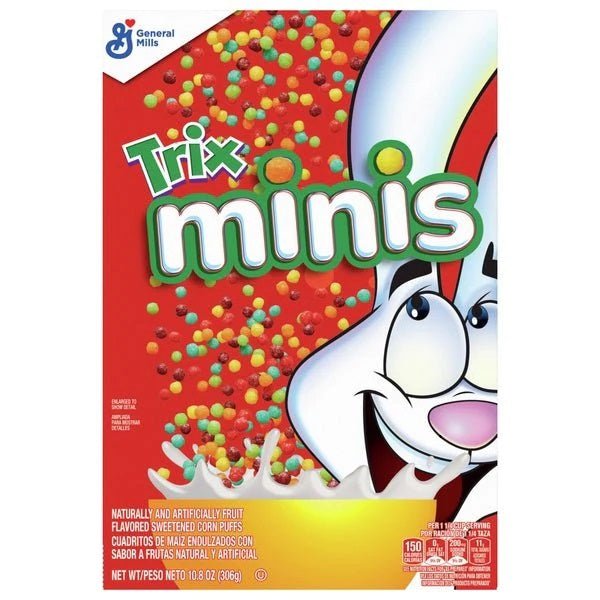 Trix Minis Cereal 306g - Candy Mail UK