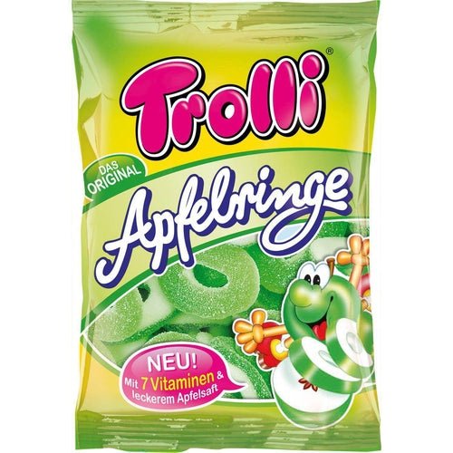 Trolli Apfelringe Sour 200g - Candy Mail UK