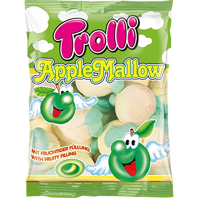 Trolli Apple Mallow (Germany) 150g - Candy Mail UK