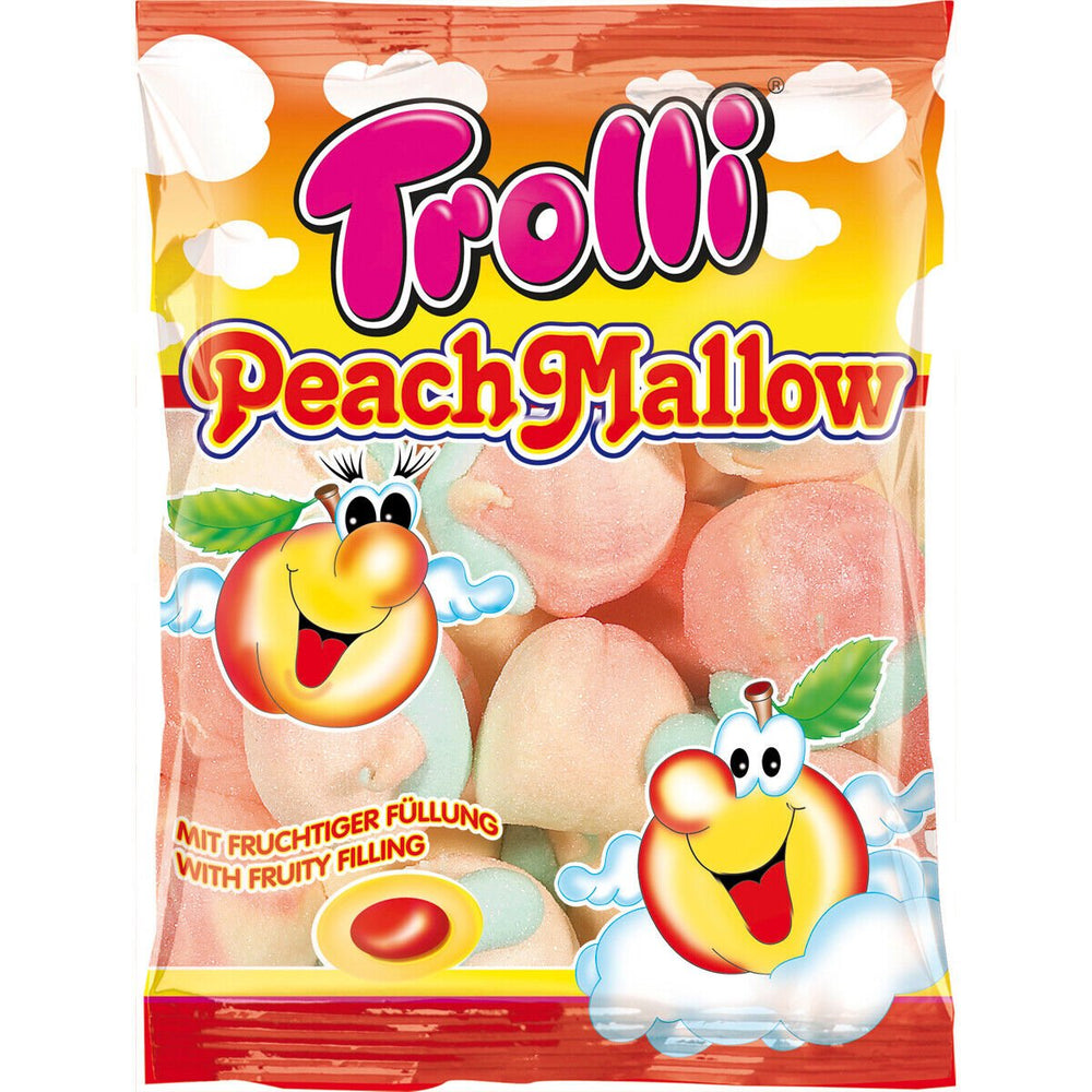 Trolli Peach Mallow (Germany) 150g - Candy Mail UK