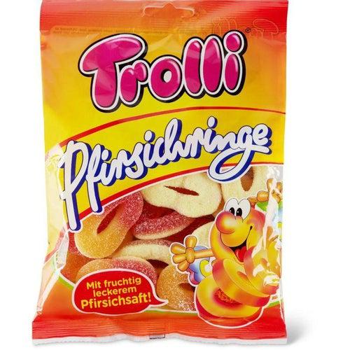 Trolli Peach Rings 200g ( German ) - Candy Mail UK