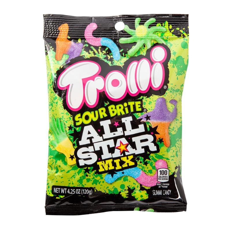 Trolli Sour Brite All Star Mix 120g - Candy Mail UK