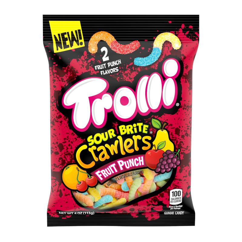 Trolli Sour Brite Crawlers Fruit Punch 142g - Candy Mail UK