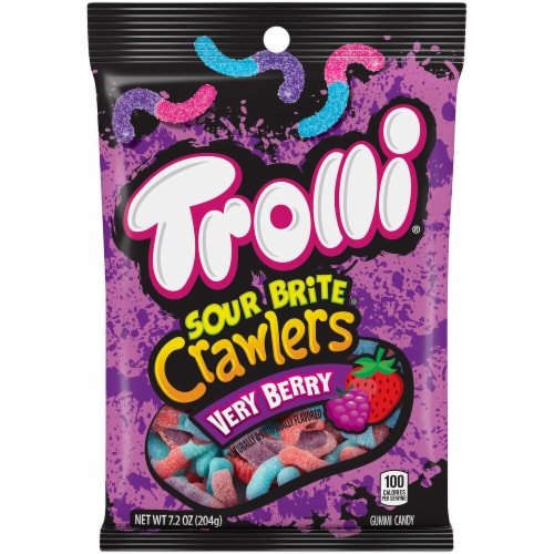 Trolli Sour Brite Crawlers Very Berry 141g - Candy Mail UK