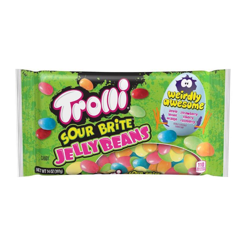 Trolli Sour Brite Jelly Beans 397g - Candy Mail UK