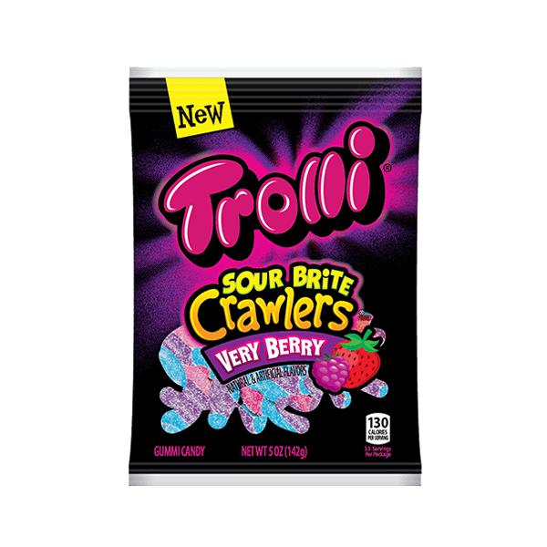 Trolli Sourbrite Very Berry Crawlers 141g - Candy Mail UK