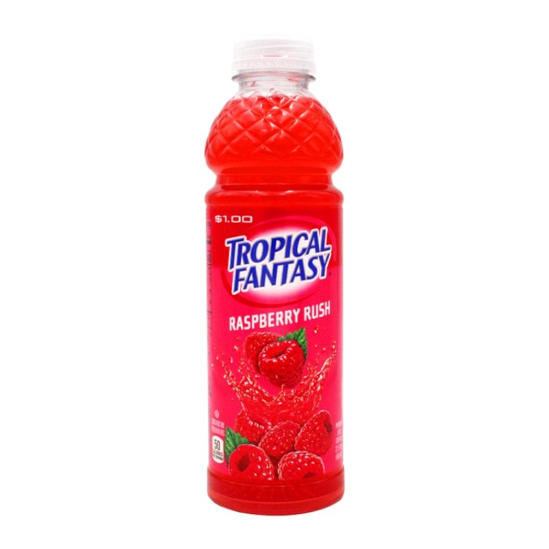 Tropical Fantasy Raspberry Rush 655ml - Candy Mail UK