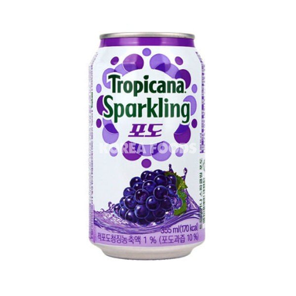 Tropicana Sparkling Grape (Korea) 355ml - Candy Mail UK