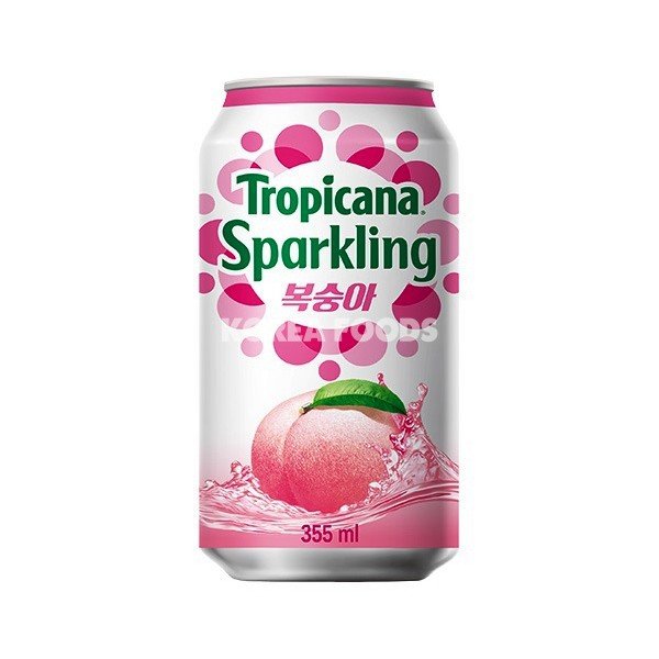Tropicana Sparkling Peach (Korea) 355ml - Candy Mail UK