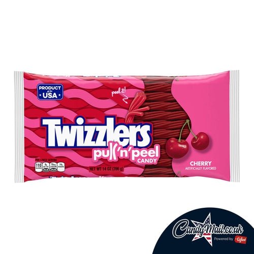 Twizzlers Cherry Pull-N-Peel 397g - Candy Mail UK