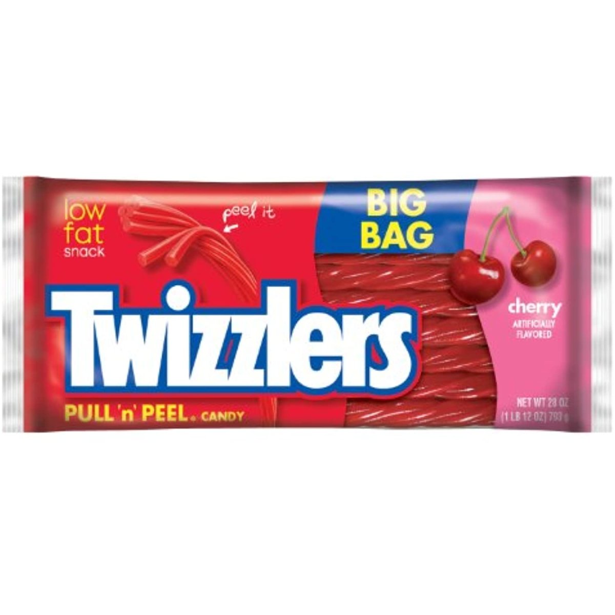 Twizzlers Cherry Pull-N-Peel 793g - Candy Mail UK