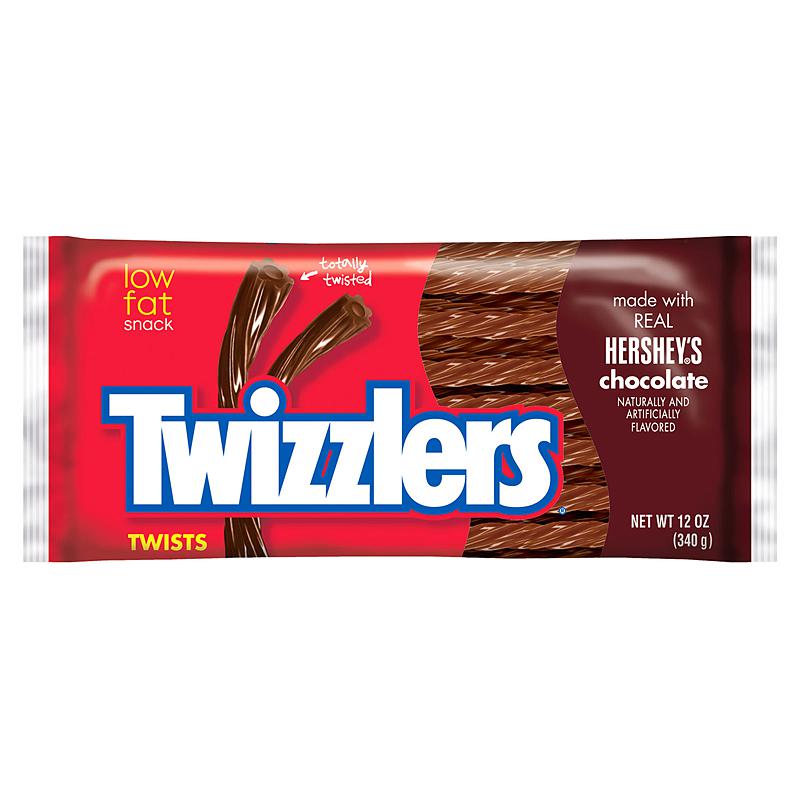 Twizzlers Hershey's Chocolate Twists Big Pack 340g Best Before sept 2021 - Candy Mail UK
