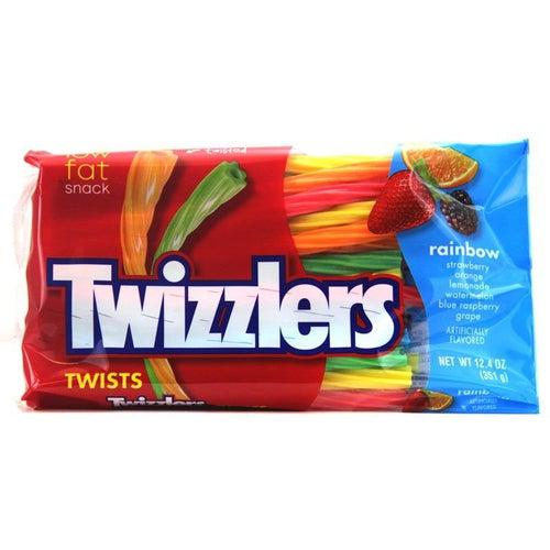 Twizzlers Rainbow Twists 350g - Candy Mail UK