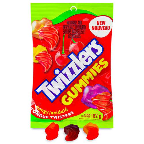 Twizzlers Tongue Twister Gummies Cherry Mix 182g - Candy Mail UK