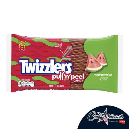 Twizzlers Watermelon Pull-N-Peel 397g - Candy Mail UK