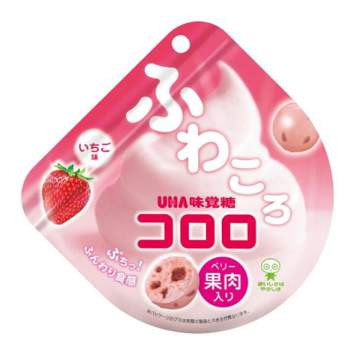Uha Fuwakoro Strawberry Flavoured Gummy 40g - Candy Mail UK