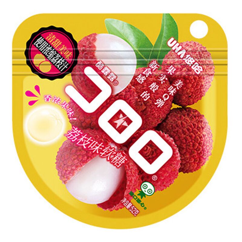 Uha Kororo Lychee Flavoured Gummy 52g - Candy Mail UK