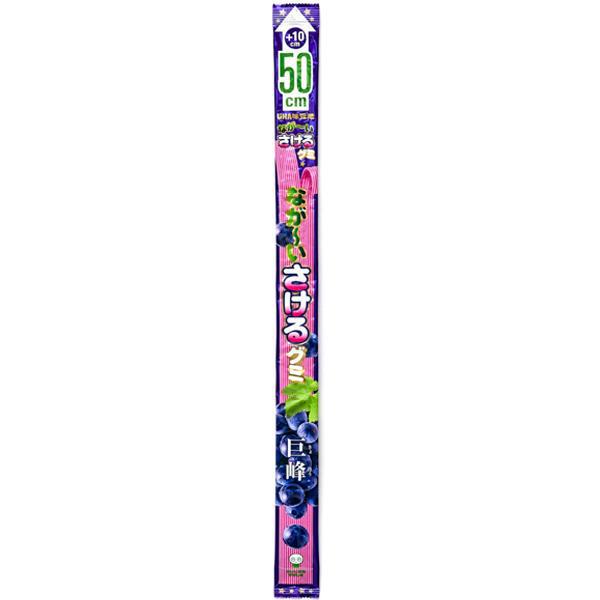 Uha Mikakuto Long Sekeru Kyoho Grape Gummy Belt 41g - Candy Mail UK