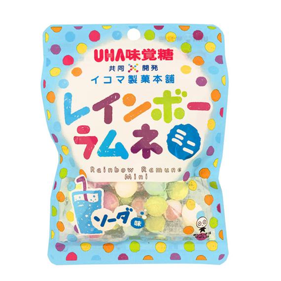 UHA Rainbow Ramune Soda Candy 40g Best Before April 2022 - Candy Mail UK