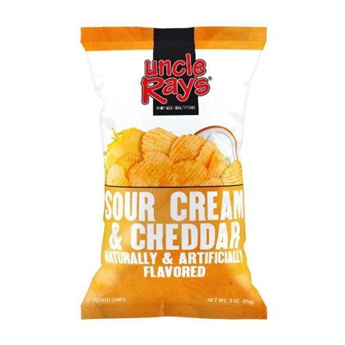 Uncle Ray's Cheddar and Sour Cream 120g - Candy Mail UK