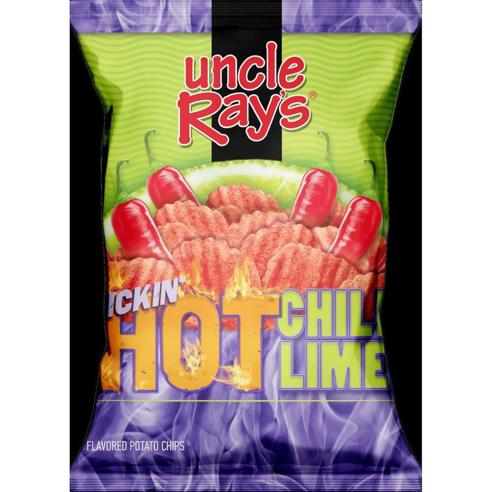 Uncle Ray's Kickin' Hot Chilli Lime 85g - Candy Mail UK