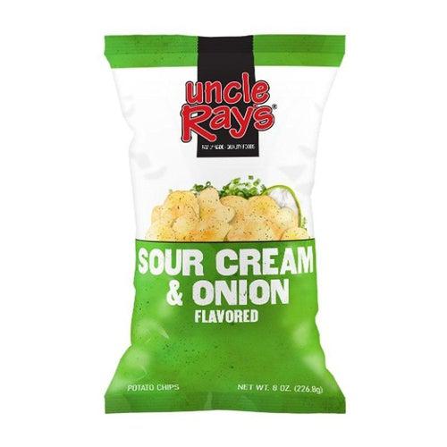 Uncle Ray's Sour Cream and Onion Chips 127.5g - Candy Mail UK