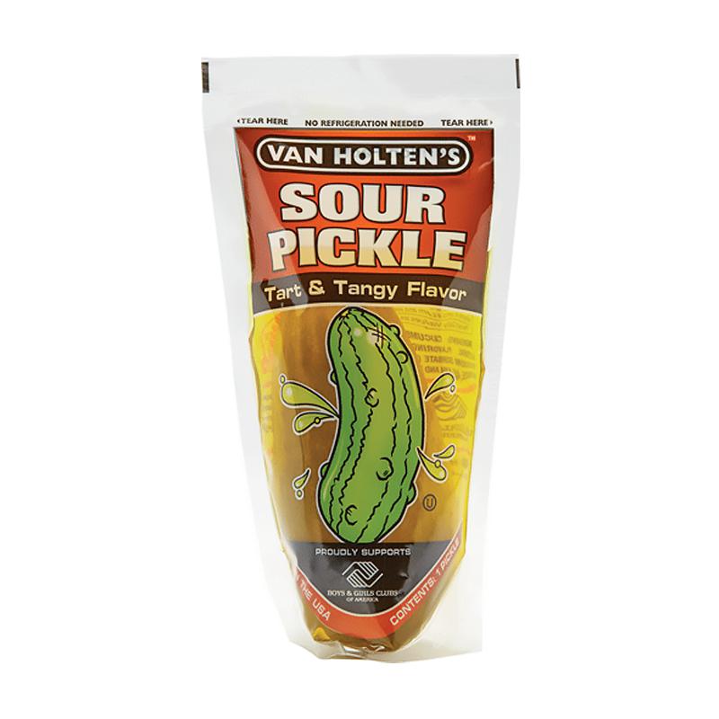 Van Holtens Large Size Pickle- Sour - Candy Mail UK