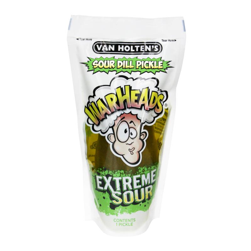 Van Holten's Warheads Sour Pickle - Candy Mail UK
