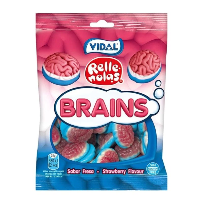 Vidal Gummie Brains 100g - Candy Mail UK