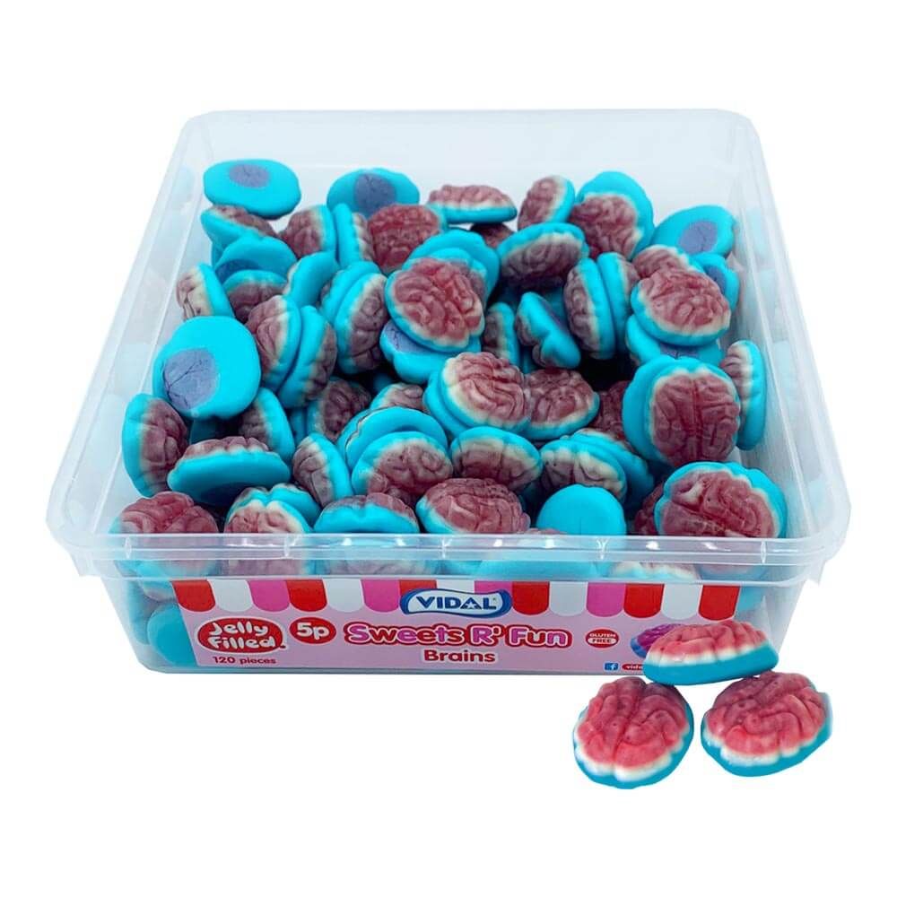 Vidal Gummie Brains 780g - Candy Mail UK