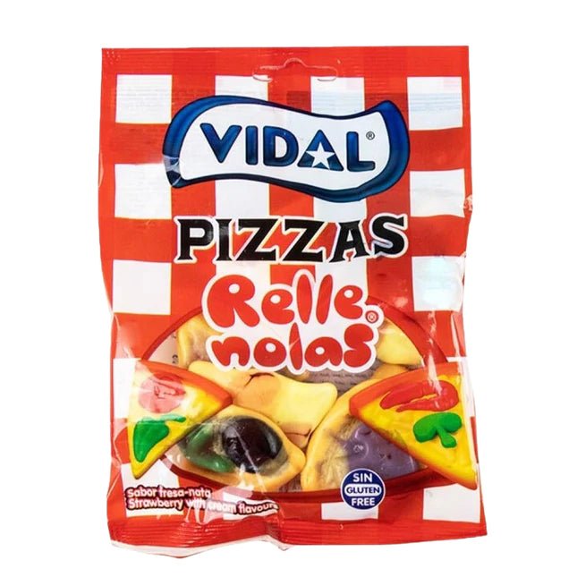 Vidal Gummy Pizzas 90g - Candy Mail UK