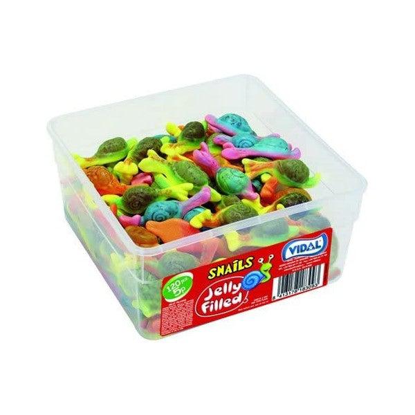 Vidal Snails Sweet Tub 780g - Candy Mail UK