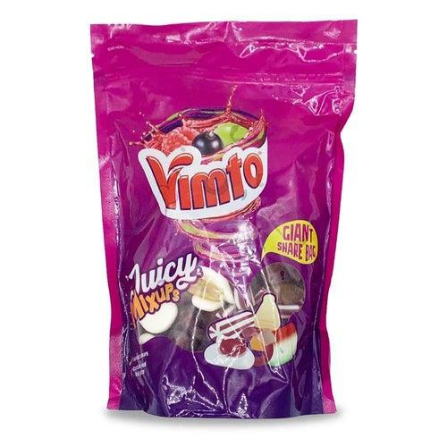 Vimto Juicy Mix-Ups Giant Sharing Pouch 750g - Candy Mail UK