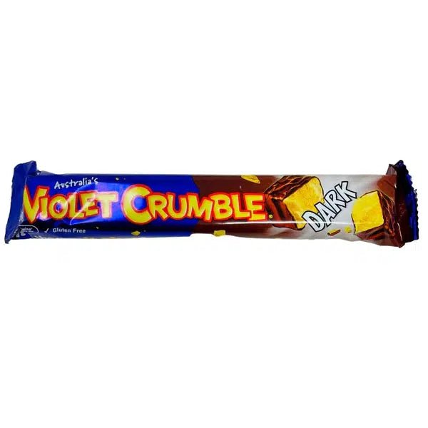 Violet Crumble Dark 50g Best Before 28th June 2022 - Candy Mail UK