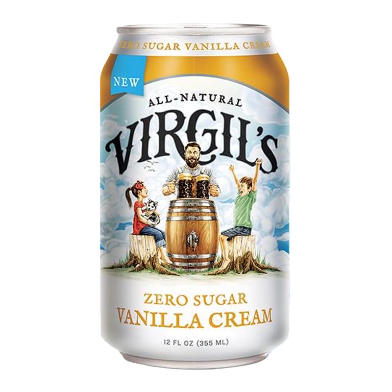 Virgil's Zero Sugar Vanilla Cream Soda 355ml - Candy Mail UK