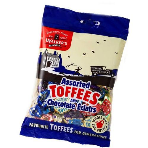 Walker's Nonsuch Assorted Toffees & Eclairs Bag 150g - Candy Mail UK
