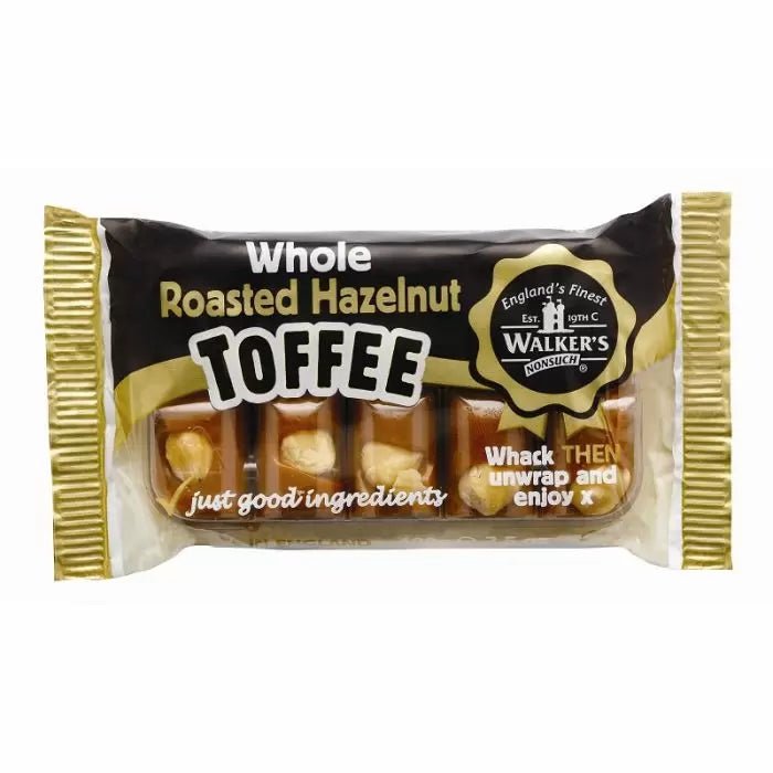 Walker's Nonsuch Hazelnut Toffee Bar 100g - Candy Mail UK