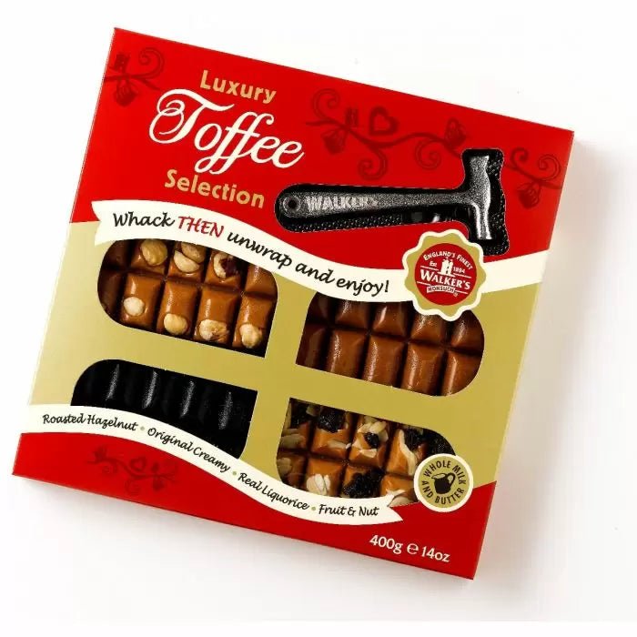 Walker's Nonsuch Toffee Luxury Toffee Selection Hammer Pack 400g - Candy Mail UK