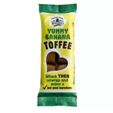Walker's Nonsuch Yummy Banana Toffee Bar 50g - Candy Mail UK