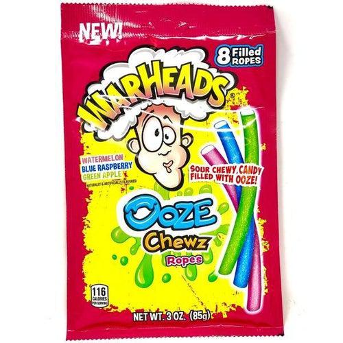 Warhead Ooze Chewz Ropes 85g - Candy Mail UK