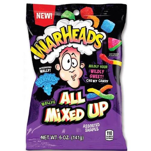 Warheads All Mixed Up Bag 141g 21st Sept 2021 - Candy Mail UK