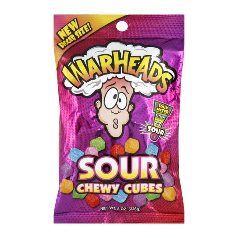 Warheads Chewy Cubes Bag 226g - Candy Mail UK