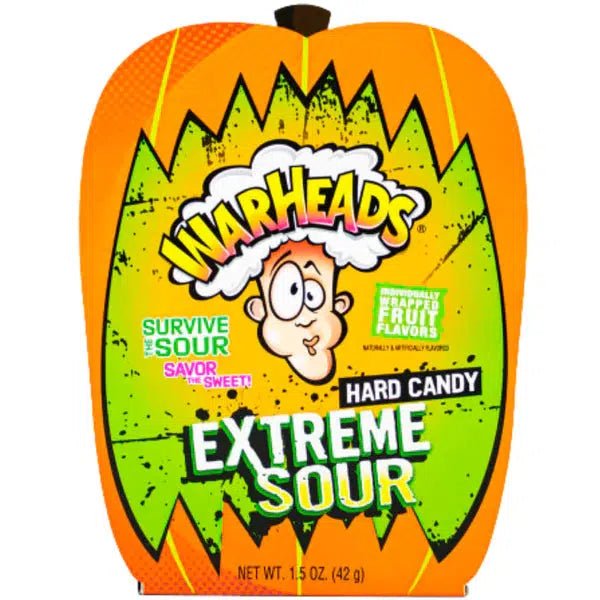 Warheads Extreme Sour Hard Candy Halloween Box 42g - Candy Mail UK